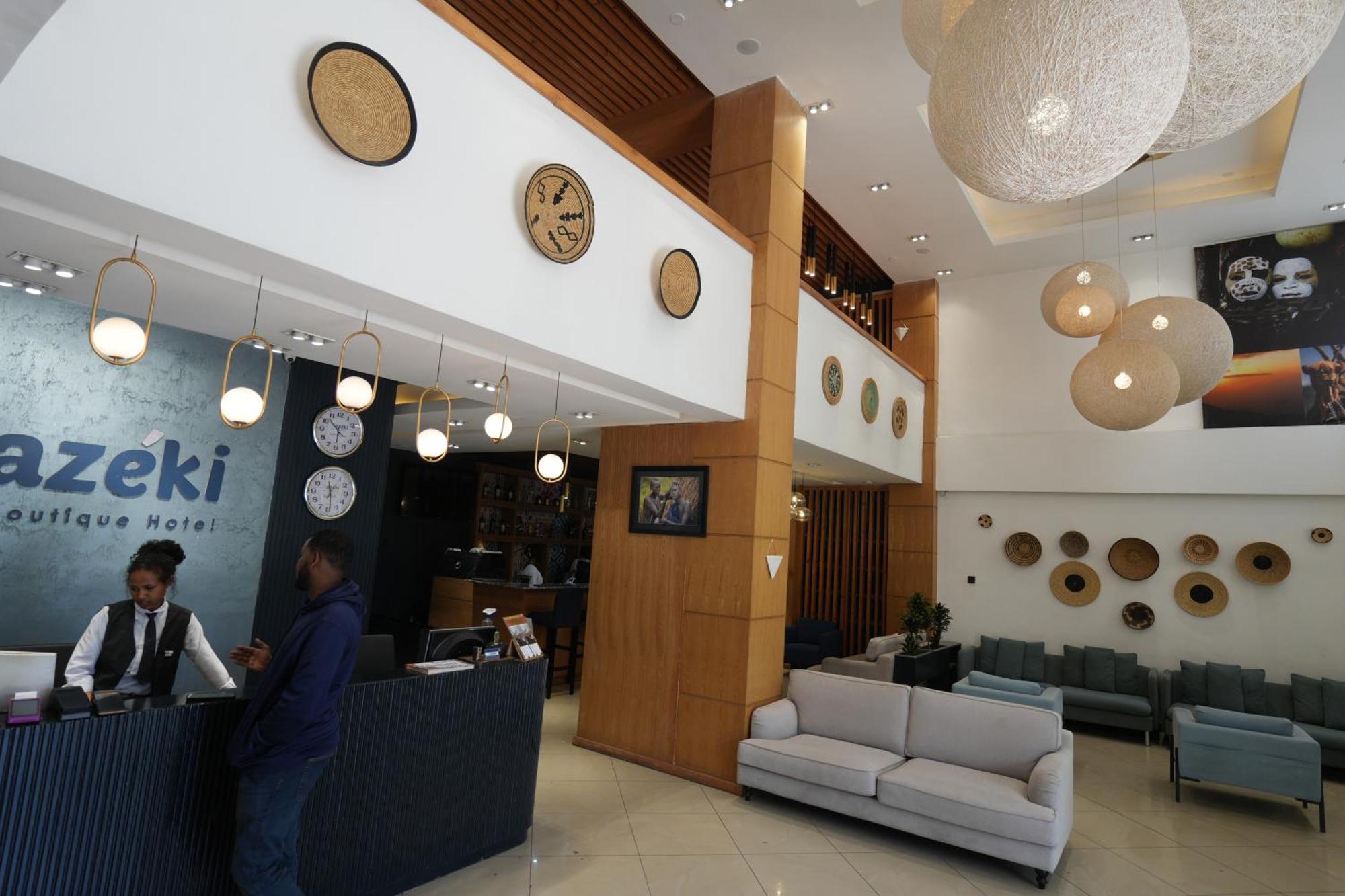 Mazeki Addis Boutique Hotel Addis Ababa Exterior foto